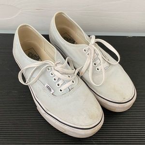 Light Blue Vans | Authentic Style